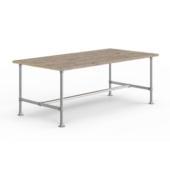 Garden Table Roma - Silver (Klemp)