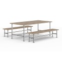 Garden Table Roma - Silver (Klemp) Garden Table Roma - Silver (Klemp)