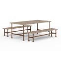 Garden Table Roma - Vintage Brown (Klemp) Garden Table Roma - Vintage Brown (Klemp)