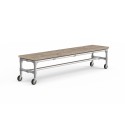 Table de jardin Berlin - Argent (Klemp) Table de jardin Berlin - Argent (Klemp)