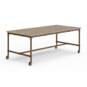Mesa de jardín Berlin - Marrón Vintage (Klemp) Mesa de jardín Berlin - Marrón Vintage (Klemp)