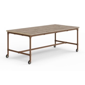 Garden Table Berlin - Vintage Brown (Klemp)