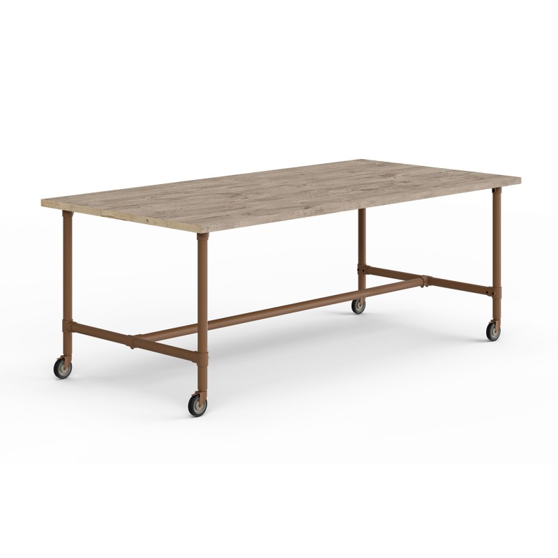 Garden Table Paris - Vintage Brown (Klemp) - Garden furniture Garden Table Paris - Vintage Brown (Klemp) - Garden furniture