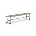 Table de jardin Paris - Argent (Klemp) Table de jardin Paris - Argent (Klemp)