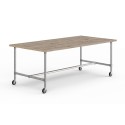 Table de jardin Paris - Argent (Klemp) Table de jardin Paris - Argent (Klemp)