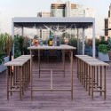 Table de bar Roma - Marron Vintage (Klemp) Table de bar Roma - Marron Vintage (Klemp)
