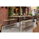 Table de bar Roma - Marron Vintage (Klemp) Table de bar Roma - Marron Vintage (Klemp)