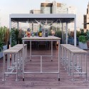 Bar Table Berlin - Silver (Klemp) Bar Table Berlin - Silver (Klemp)
