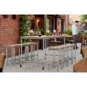 Bar Table Berlin - Silver (Klemp) Bar Table Berlin - Silver (Klemp)