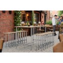 Bartafel Roma - Zilver (Klemp) Bartafel Roma - Zilver (Klemp)