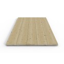 Tablero de mesa de madera de tablones de andamio nuevos – varios tamaños (Klemp) Tablero de mesa de madera de tablones de andamio nuevos – varios tamaños (Klemp)