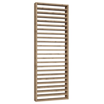 Pared de lamas horizontales − Roble natural − 22x90 (Klemp)