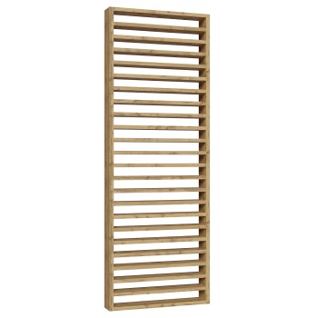 Pared de lamas horizontales − Roble Wotan − 22x90 (Klemp)
