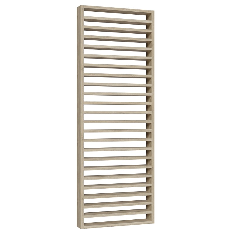 Pared de lamas horizontales − Roble Sonoma − 22x90 (Klemp) - Muros calados prefabricados Pared de lamas horizontales − Roble Sonoma − 22x90 (Klemp) - Muros calados prefabricados