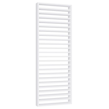 Pared de lamas horizontales − Blanco − 22x90 (Klemp)