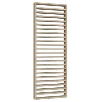 Pared de lamas horizontales − Roble Sonoma − 22x70 (Klemp)