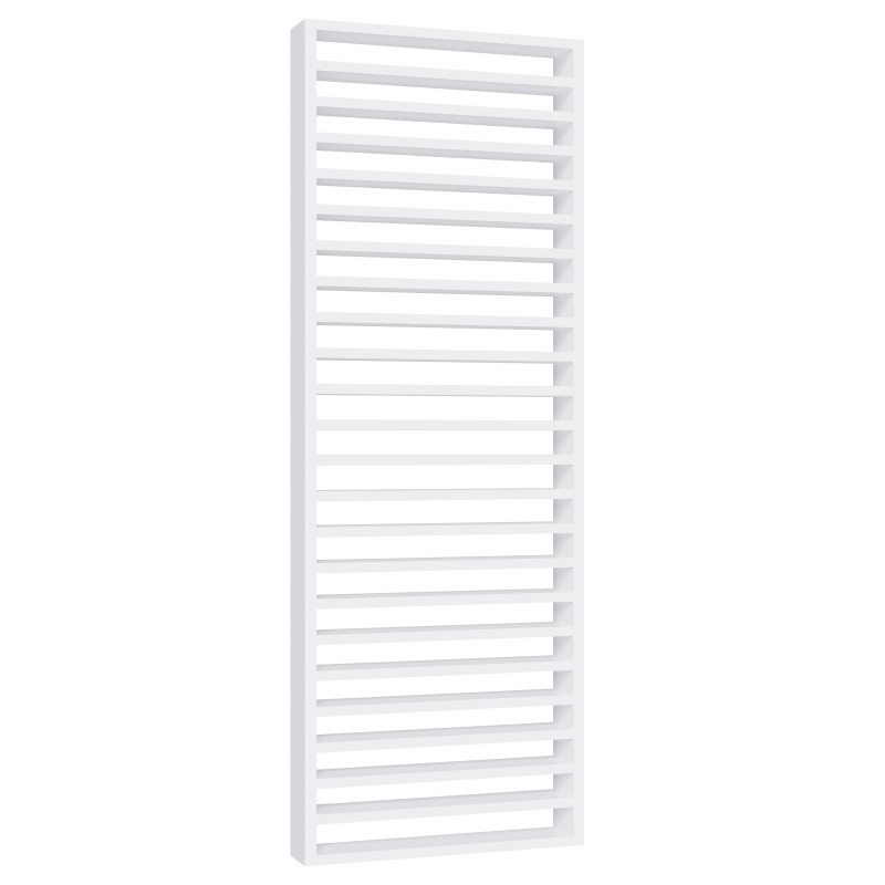 Pared de lamas horizontales − Blanco − 22x70 (Klemp) - Muros calados prefabricados Pared de lamas horizontales − Blanco − 22x70 (Klemp) - Muros calados prefabricados