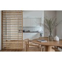 Pared de lamas horizontales − Blanco − 22x70 (Klemp) Pared de lamas horizontales − Blanco − 22x70 (Klemp)