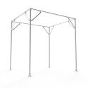 Pergola metalowa modułowa – stalowa szara (Klemp) Pergola metalowa modułowa – stalowa szara (Klemp)