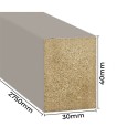 MDF Lamellen Classic 30x40 - Kaschmir - 17 Stück (Klemp)