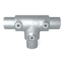 Long TeeTyp 4E, 48,3 mm, Galvanized (Klemp)