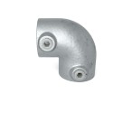 Elbow 90° Typ 6F, 60,3 mm, Galvanized (Klemp)