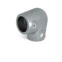 Slope Elbow 90° Variable angle 0° - 11° Typ 6SE, 48,3 mm, Galvanized (Klemp)