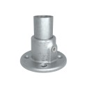 Rohrverbinder Fussplatte Rund - Typ 10F - 60,3 mm (Klemp)