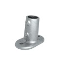 Base de rampe inclinée - variable Typ 12SE, 48,3 mm, Galvanisé (Klemp)