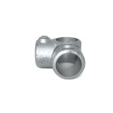 Coin avec tube creux 90° Typ 20E, 48,3 mm, Galvanisé (Klemp)
