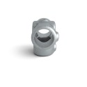 Tee di uscita laterale Typ 24A, 21,3 mm, Zincato (Klemp)
