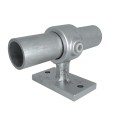 Handrail Support Typ 34E, 48,3 mm, Galvanized (Klemp)