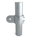 Male Corner Lug 90° Typ 40C, 33,7 mm , Galvanized (Klemp)