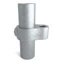 Bisagra de ojo Typ 62D, 42,4 mm, Galvanizado (Klemp)