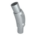 Variable Elbow 15° - 60°Typ 124C, 33,7 mm , Galvanized (Klemp)