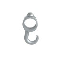 Coat hookTyp 64B, 26,9 mm, Galvanized (Klemp)