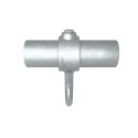Coat hook Typ 64C, 33,7 mm , Galvanized (Klemp)