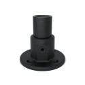 Flangia, rotonda Typ 10B, 26,9 mm, Nero (Klemp)