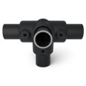 Side Outlet Tee Typ 24E, 48,3 mm, Black (Klemp)