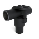 Conexión en T con abrazadera Typ 32D, 42,4 mm, Negro (Klemp)