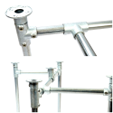Té long Typ 4E, 48,3 mm, Galvanisé (Klemp) Té long Typ 4E, 48,3 mm, Galvanisé (Klemp)