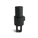 Female Single Socket Typ 42C, 33,7 mm , Black (Klemp)
