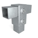 Rohrverbinder T-stück - Kurz - Typ 2S-40 (Klemp)