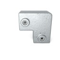 Pieza de codo 90º Typ 6S, 40 mm, Galvanizado (Klemp)