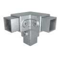 Rohrverbinder Dreiweg Eckstück 90° - Typ 18S-40 (Klemp)