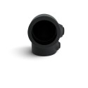 Kolano 90° Typ 6A, 21,3 mm, Czarny (Klemp)