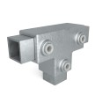 T-Stück, lang - 25 mm - Typ 04S-25 (Klemp)