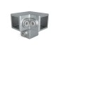 Three-way elbow 90° Typ 18S, 25 mm, Galvanized (Klemp)