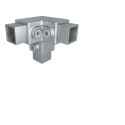 Dreiweg Eckstück 90° - 25 mm - Typ 18S-25 (Klemp)