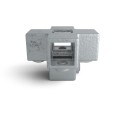 Four Socket Cross Typ 26S, 25 mm, Galvanized (Klemp)